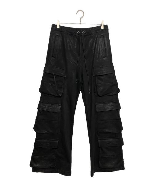 BREATH（ブレス）BREATH (ブレス) COATING CARGO PANT ブラック サイズ:Lの古着・服飾アイテム