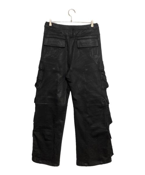 BREATH（ブレス）BREATH (ブレス) COATING CARGO PANT ブラック サイズ:Lの古着・服飾アイテム