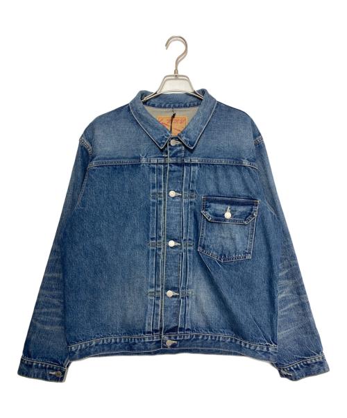 Maison MIHARA YASUHIRO（メゾン ミハラ ヤスヒロ）Maison MIHARA YASUHIRO (メゾン ミハラ ヤスヒロ) MASSES (マシス) デニムジャケット インディゴ サイズ:48の古着・服飾アイテム