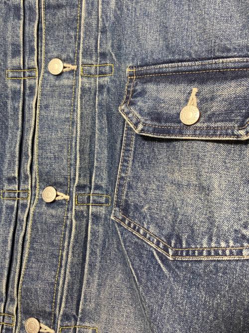 Maison MIHARA YASUHIRO（メゾン ミハラ ヤスヒロ）Maison MIHARA YASUHIRO (メゾン ミハラ ヤスヒロ) MASSES (マシス) デニムジャケット インディゴ サイズ:48の古着・服飾アイテム