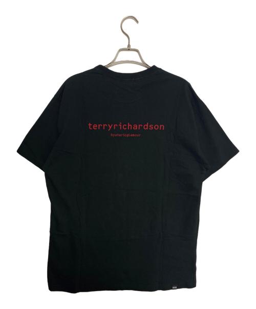 Hysteric Glamour（ヒステリックグラマー）Hysteric Glamour (ヒステリックグラマー) テリー・リチャードソン Tシャツ ブラック サイズ:Lの古着・服飾アイテム