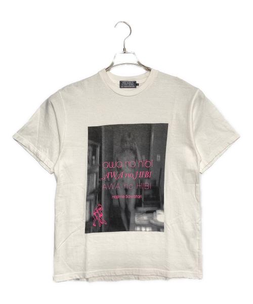 Hysteric Glamour（ヒステリックグラマー）Hysteric Glamour (ヒステリックグラマー) 沢渡 朔 TEE ホワイト サイズ:Lの古着・服飾アイテム