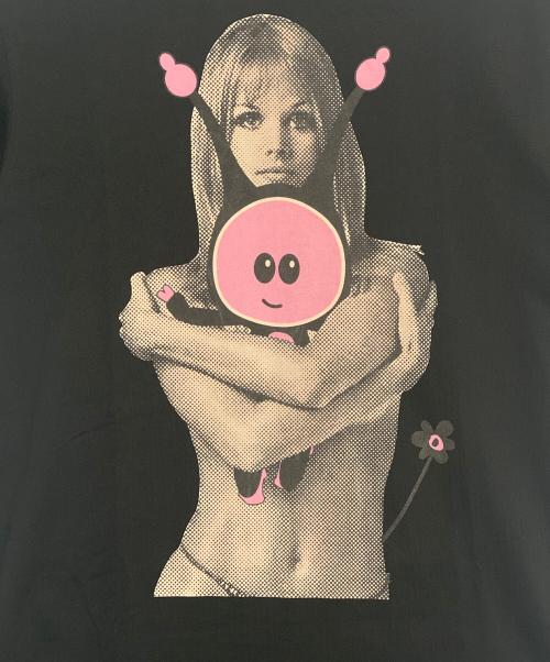 Hysteric Glamour（ヒステリックグラマー）Hysteric Glamour (ヒステリックグラマー) PAM (パム) Marpi Hug Tee Black ブラック サイズ:Lの古着・服飾アイテム
