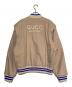 GUCCI (グッチ) Cream Wool Bomber Jacket アイボリー×ブルー サイズ:48：75000円