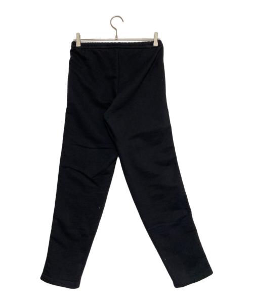 VETEMENTS（ヴェトモン）VETEMENTS (ヴェトモン) テープロゴスウェットパンツ ブラック サイズ:Sの古着・服飾アイテム