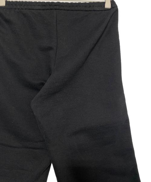VETEMENTS（ヴェトモン）VETEMENTS (ヴェトモン) テープロゴスウェットパンツ ブラック サイズ:Sの古着・服飾アイテム