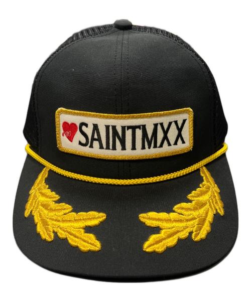 SAINT MICHAEL（セントマイケル）SAINT MICHAEL (セントマイケル) MESH CAP ブラック サイズ:OSの古着・服飾アイテム