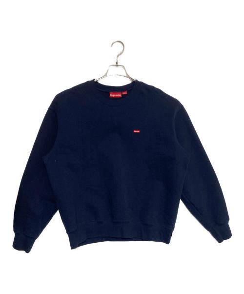 SUPREME（シュプリーム）SUPREME (シュプリーム) Small Box Crewneck ネイビー サイズ:Mの古着・服飾アイテム