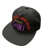 SAINT MICHAELセントマイケル）の古着「CAP / SINNER SHINE」｜ブラック