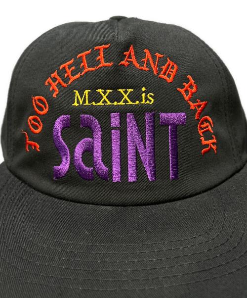 SAINT MICHAEL（セントマイケル）SAINT MICHAEL (セントマイケル) CAP / SINNER SHINE ブラックの古着・服飾アイテム