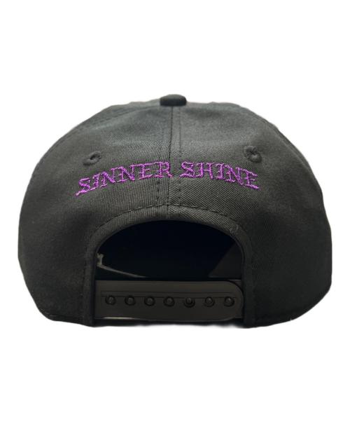 SAINT MICHAEL（セントマイケル）SAINT MICHAEL (セントマイケル) CAP / SINNER SHINE ブラックの古着・服飾アイテム
