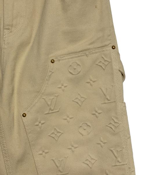LOUIS VUITTON（ルイ ヴィトン）LOUIS VUITTON (ルイ ヴィトン) 23SS モノグラム カーペンター コットン ロングパンツ アイボリー サイズ:30の古着・服飾アイテム