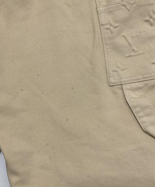 LOUIS VUITTON（ルイ ヴィトン）LOUIS VUITTON (ルイ ヴィトン) 23SS モノグラム カーペンター コットン ロングパンツ アイボリー サイズ:30の古着・服飾アイテム