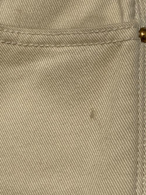 LOUIS VUITTON（ルイ ヴィトン）LOUIS VUITTON (ルイ ヴィトン) 23SS モノグラム カーペンター コットン ロングパンツ アイボリー サイズ:30の古着・服飾アイテム