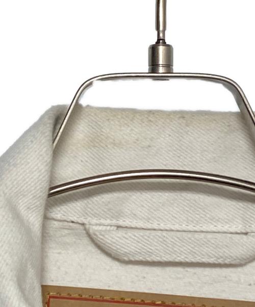 Denim Tears（デニムティアーズ）Denim Tears (デニムティアーズ) LEVI'S (リーバイス) リースデニムジャケット ホワイト×ブラック サイズ:Mの古着・服飾アイテム