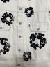 中古・古着 Denim Tears (デニムティアーズ) LEVI'S (リーバイス) リースデニムジャケット ホワイト×ブラック サイズ:M：50000円