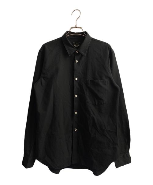 COMME des GARCONS HOMME PLUS（コムデギャルソンオムプリュス）COMME des GARCONS HOMME PLUS (コムデギャルソンオムプリュス) ポリエステル縮絨 シャツ ブラック サイズ:Sの古着・服飾アイテム