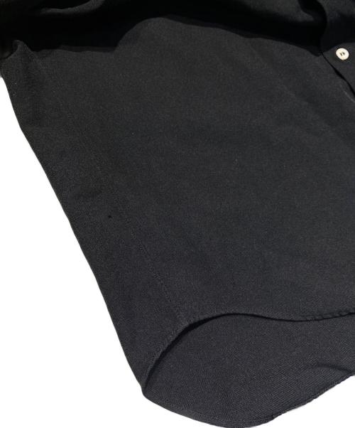 COMME des GARCONS HOMME PLUS（コムデギャルソンオムプリュス）COMME des GARCONS HOMME PLUS (コムデギャルソンオムプリュス) ポリエステル縮絨 シャツ ブラック サイズ:Sの古着・服飾アイテム