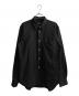 COMME des GARCONS HOMME PLUS（コムデギャルソンオムプリュス）の古着「ポリエステル縮絨 シャツ」｜ブラック