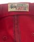 中古・古着 stussy (ステューシー) OLDシャネルロゴキャップ バーガンディー：17000円