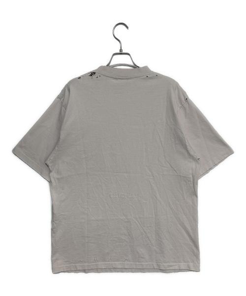 BALENCIAGA（バレンシアガ）BALENCIAGA (バレンシアガ) ダメージ加工Ｔシャツ ベージュ サイズ:XXSの古着・服飾アイテム