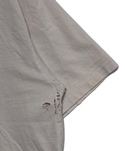 BALENCIAGA（バレンシアガ）BALENCIAGA (バレンシアガ) ダメージ加工Ｔシャツ ベージュ サイズ:XXSの古着・服飾アイテム