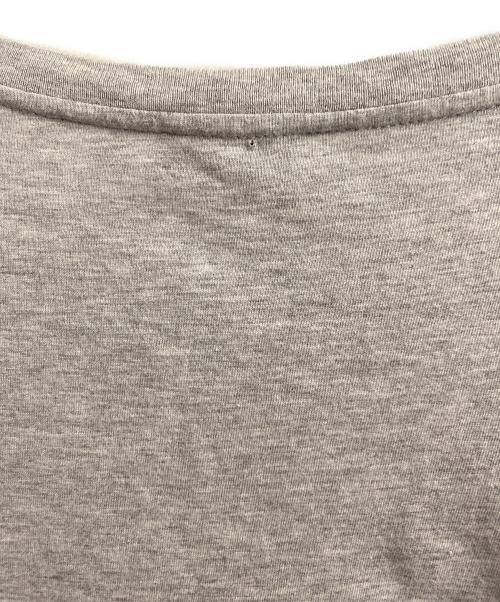 Saint Laurent Paris（サンローランパリ）Saint Laurent Paris (サンローランパリ) シグネチャーロゴプリントTシャツ グレー サイズ:Lの古着・服飾アイテム