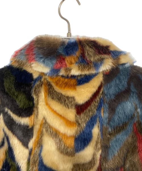 SUPREME（シュプリーム）SUPREME (シュプリーム) Multicolor Faux Fur Bomber Jacket マルチカラー サイズ:Lの古着・服飾アイテム