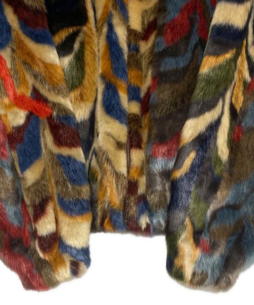 SUPREME（シュプリーム）SUPREME (シュプリーム) Multicolor Faux Fur Bomber Jacket マルチカラー サイズ:Lの古着・服飾アイテム