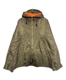 kolor/BEACON（カラービーコン）の古着「リサイクルナイロンツイルブルゾン」｜オリーブ