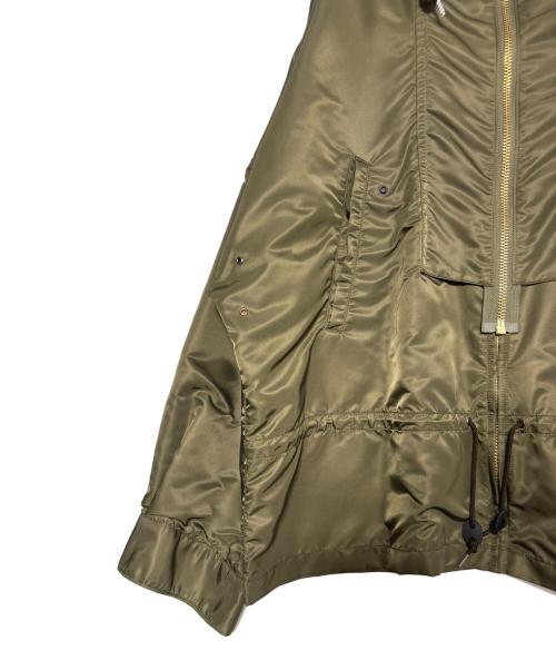 kolor/BEACON（カラービーコン）kolor/BEACON (カラービーコン) リサイクルナイロンツイルブルゾン オリーブ サイズ:Mの古着・服飾アイテム