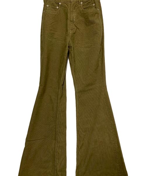 DRKSHDW（ダークシャドウ）DRKSHDW (ダークシャドウ) BOLANS BOOTCUT オリーブ サイズ:27の古着・服飾アイテム