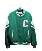 CELINEセリーヌ）の古着「ジャクソンテディジャケット 2V58N896C」｜グリーン