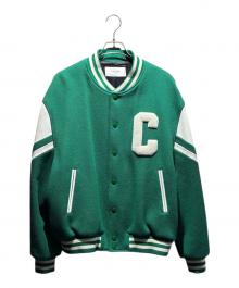 CELINE（セリーヌ）の古着「ジャクソンテディジャケット 2V58N896C」｜グリーン