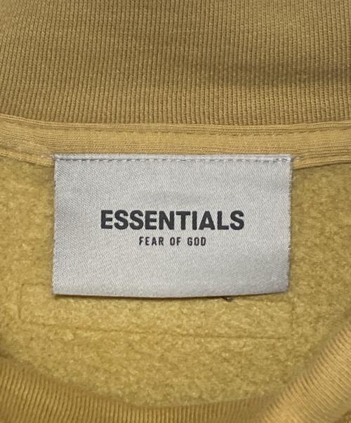 FOG ESSENTIALS（フィアオブゴッド エッセンシャル）FOG ESSENTIALS (フィアオブゴッド エッセンシャル) モックネックスウェット キャメル サイズ:Sの古着・服飾アイテム