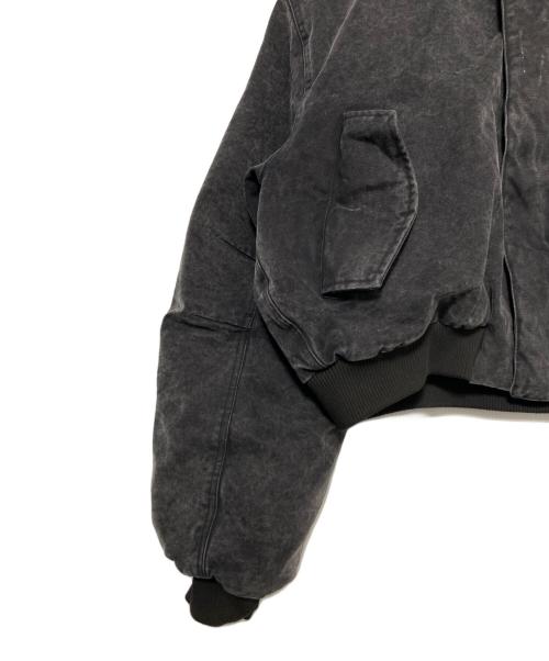 entire studios（エンタイアスタジオ）entire studios (エンタイアスタジオ) W2 キャンバス ボンバー ジャケット グレー サイズ:Lの古着・服飾アイテム