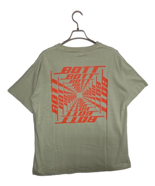 BoTT（ボット）BoTT (ボット) Sound Tee 黄緑 サイズ:Lの古着・服飾アイテム