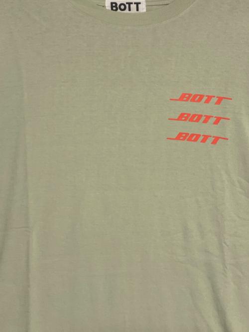 BoTT（ボット）BoTT (ボット) Sound Tee 黄緑 サイズ:Lの古着・服飾アイテム