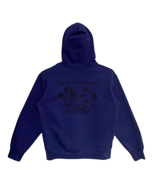 SUPREME（シュプリーム）SUPREME (シュプリーム) President Hooded Sweatshirt ネイビー サイズ:Mの古着・服飾アイテム