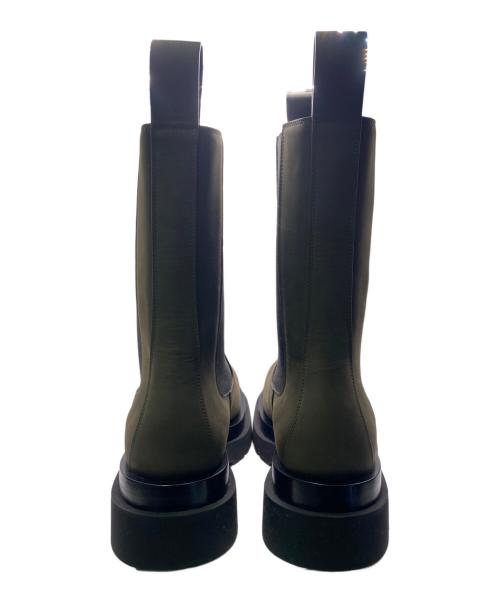 BOTTEGA VENETA（ボッテガベネタ）BOTTEGA VENETA (ボッテガベネタ) ラグアンクルブーツ オリーブ サイズ:43 1/2の古着・服飾アイテム