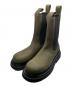 BOTTEGA VENETA（ボッテガベネタ）の古着「ラグアンクルブーツ」｜オリーブ