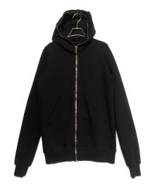 DRKSHDW（ダークシャドウ）の古着「Full Zip Gimp Hoody」｜ブラック