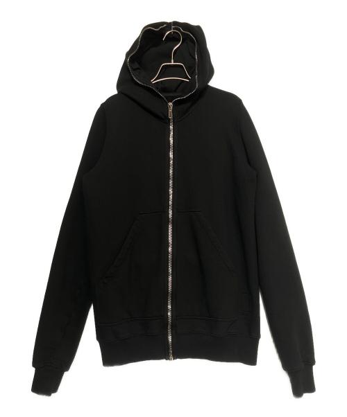 DRKSHDW（ダークシャドウ）DRKSHDW (ダークシャドウ) Full Zip Gimp Hoody ブラック サイズ:Lの古着・服飾アイテム