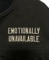 中古・古着 EMOTIONALLY UNAVAILABLE (エモーショナリー・アンアベイラブル) EU PATCH JACKET ブラック サイズ:L：44000円