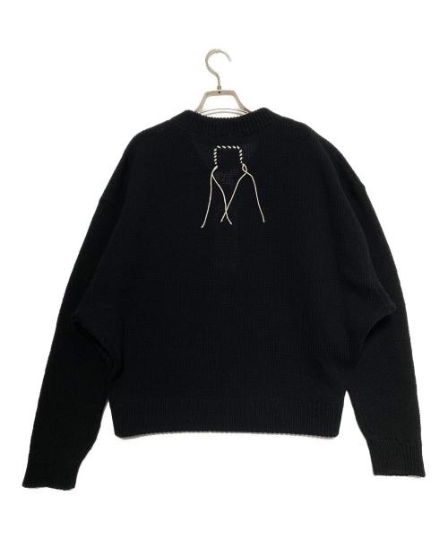 doublet（ダブレット）doublet (ダブレット) BOUNCE FUSION KNIT PULLOVER ブラック サイズ:Sの古着・服飾アイテム