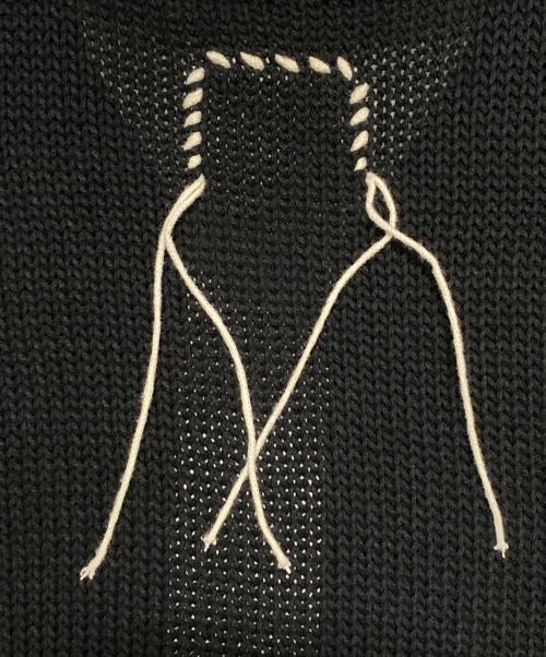 doublet（ダブレット）doublet (ダブレット) BOUNCE FUSION KNIT PULLOVER ブラック サイズ:Sの古着・服飾アイテム