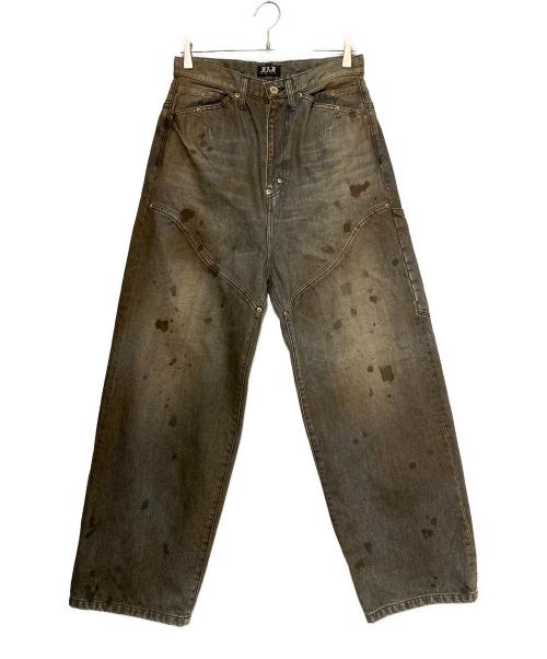 FAF（エフエーエフ）FAF (エフエーエフ) ニューコミューン ダート バギー デニム インディゴ サイズ:2の古着・服飾アイテム