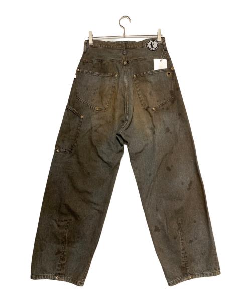 FAF（エフエーエフ）FAF (エフエーエフ) ニューコミューン ダート バギー デニム インディゴ サイズ:2の古着・服飾アイテム