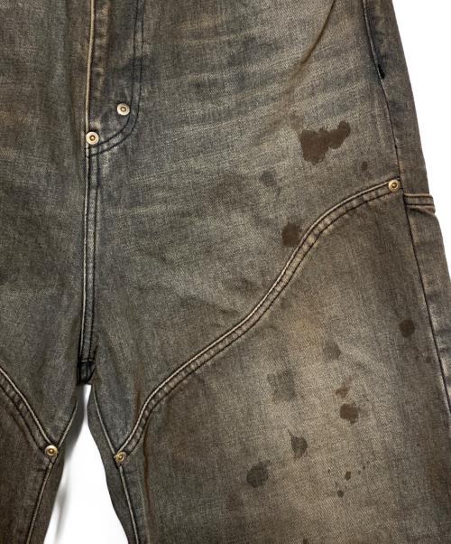 FAF（エフエーエフ）FAF (エフエーエフ) ニューコミューン ダート バギー デニム インディゴ サイズ:2の古着・服飾アイテム