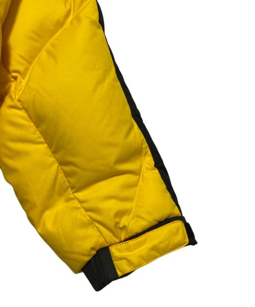 THE NORTH FACE（ザ ノース フェイス）THE NORTH FACE (ザ ノース フェイス) SUPREME (シュプリーム) 800-Fill Half Zip Hooded Pullover イエロー×ブラック サイズ:Mの古着・服飾アイテム